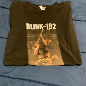 Blink-182 Black Graphic T-Shirt